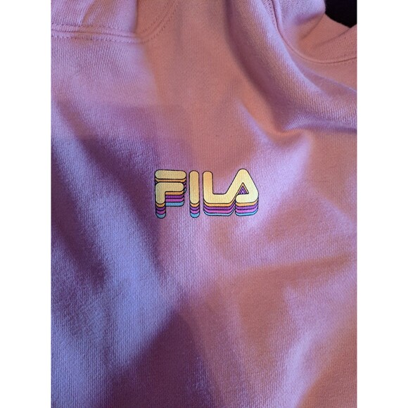 BTS x Fila Dynamite Pink Hoodie With Big Back Pattern Size Small - Picture 5 of 13